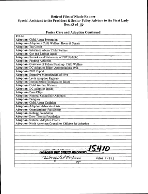 Child Abuse - Abuse Prevention and Enforcement Act
