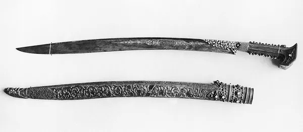 Sword (""Yataghan"") and Scabbard