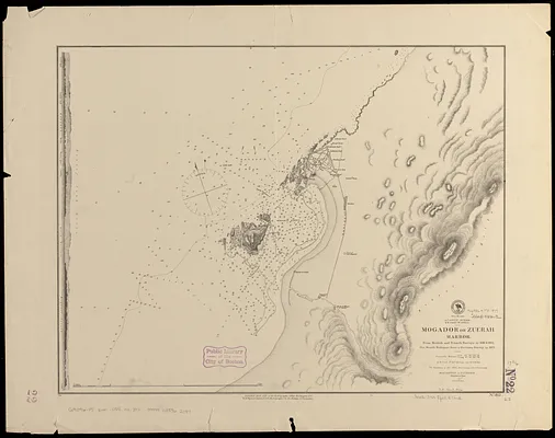 Atlantic Ocean, n.w. coast of Africa, Mogador or Zuerah Harbor