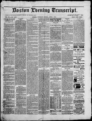 Boston Evening Transcript