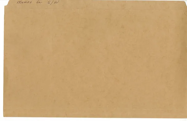 Memos for S/W