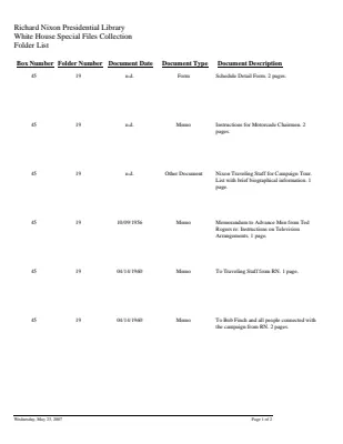 WHSF: Returned, 45-19