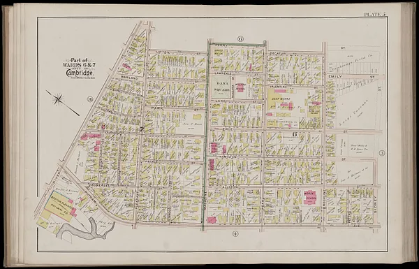 Atlas of the city of Cambridge, Massachusetts