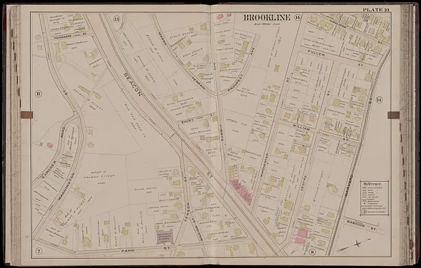 Atlas of the town of Brookline, Massachusetts