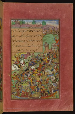The Battle of Sultan Husayn Mirza Against Sultan Mas'ud Mirza
