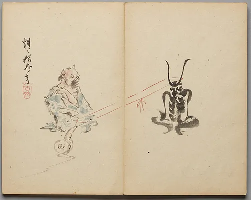 Snail Versus Demon from Sketch Album