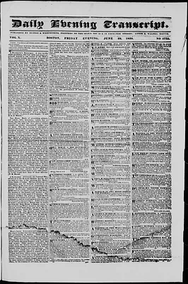 Daily Evening Transcript