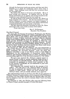 [Operations of Billie Sol Estes, Report Prepared by the Intergovernmental Relations Subcommittee of the Committee on Government Operations, October 1964]