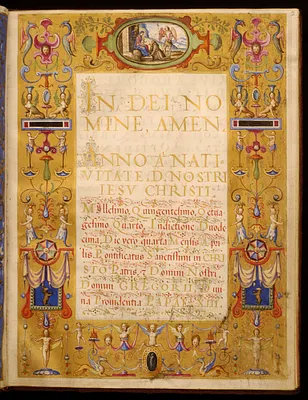 Leaf from Dogale of Francesco della Rovere Mamiami