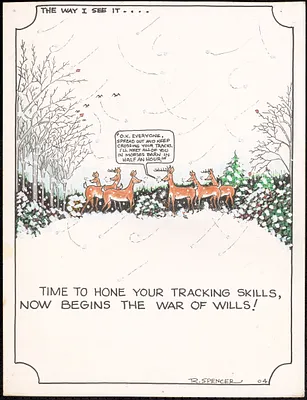 Time to hone your tracking skills, now begins the war of wills!