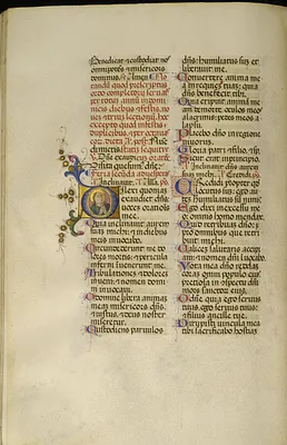 Leaf from Breviary