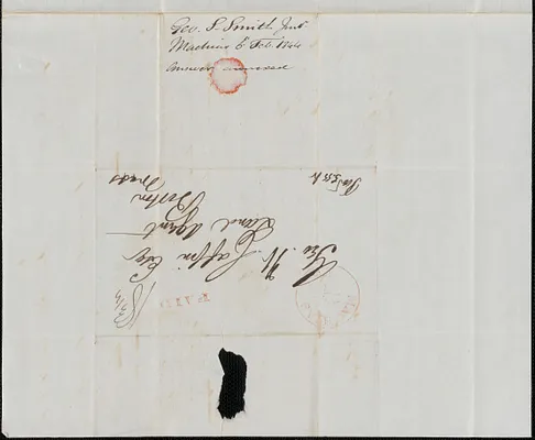 George Smith to George Coffin, 6 February 1844