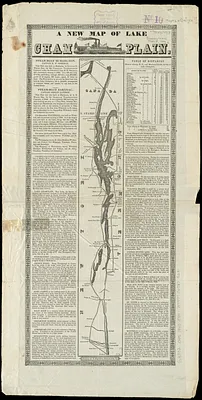 A new map of Lake Champlain