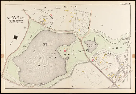 Atlas of the city of Boston, West Roxbury