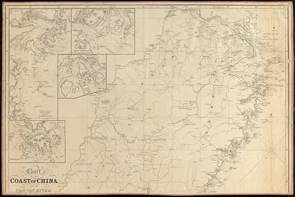 Chart of the coast of China, from the Canton River, to the Yang Tze Keang