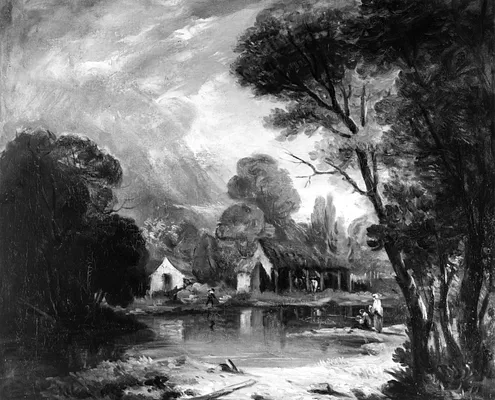 Landscape With Anglers