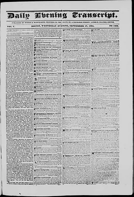 Daily Evening Transcript