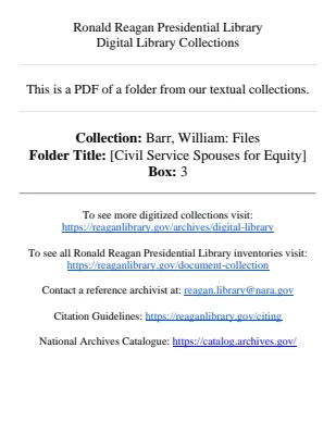 [Civil Service Spouses for Equity]