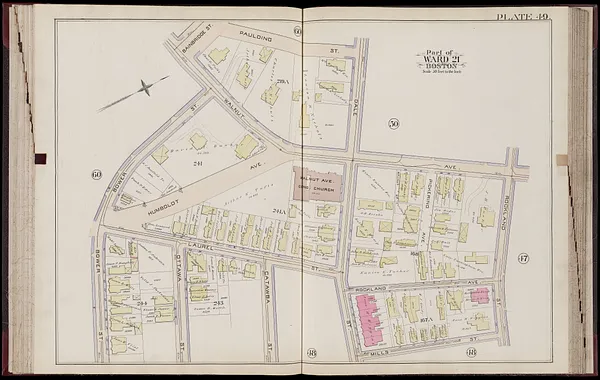Atlas of the city of Boston : Roxbury, Mass. : volume four : from actual surveys and official records