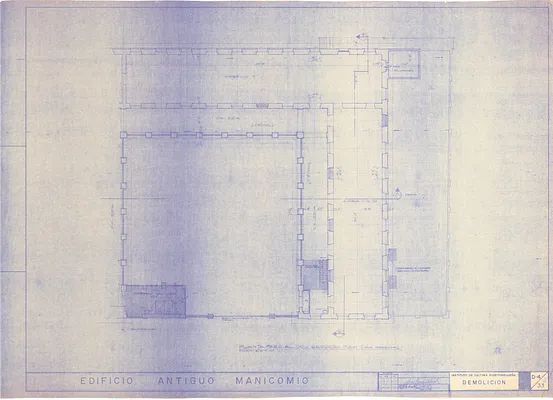 Edificio Antiguo Manicomio, Sheet D-4