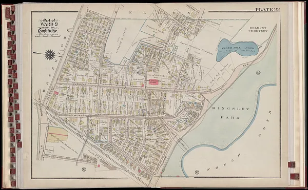 Atlas of the city of Cambridge, Massachusetts