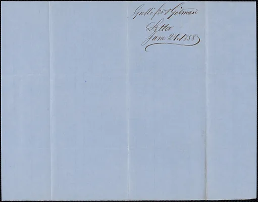 Gullifer and Gilman to W. A. Harrington, 21 June 1858