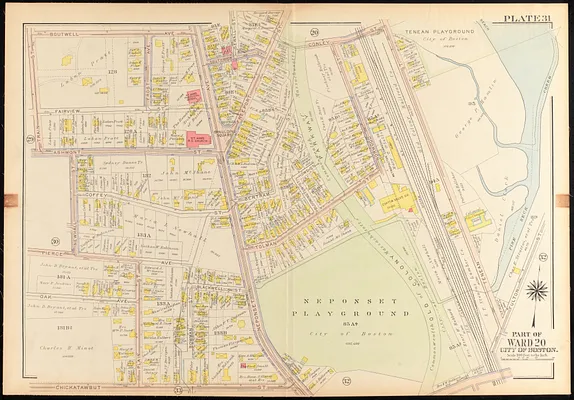 Atlas of the city of Boston, Dorchester
