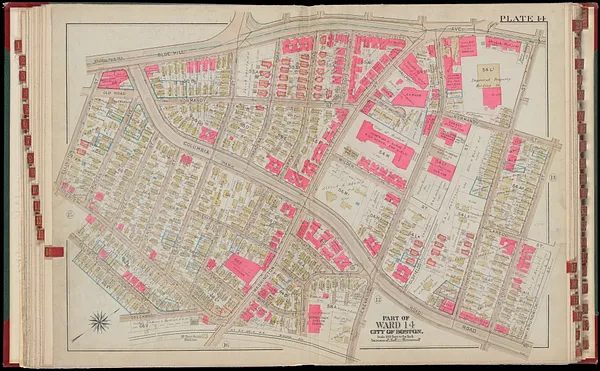 Atlas of the city of Boston, Dorchester : from actual surveys and official plans