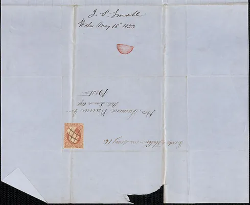 Isaac S. Small to Samuel Warner, 11 May 1853