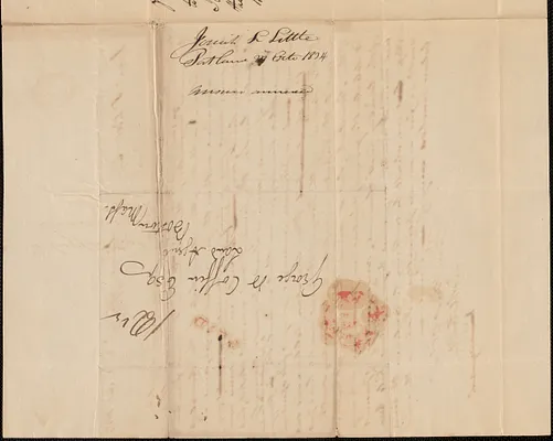 Josiah S. Little to George Coffin, 27 October 1834
