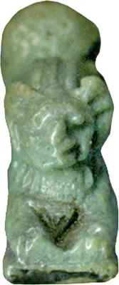 Combined Foreparts of a Lion and Apis Bull