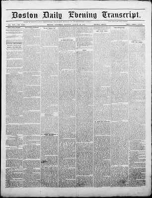 Boston Daily Evening Transcript