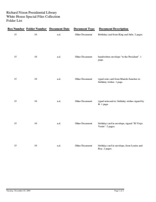 WHSF: Returned, 15-10
