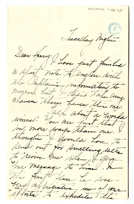 Letter from Myra Hornbuckle to Harry S. Truman