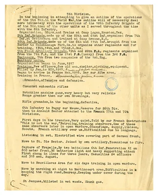 5th Division History