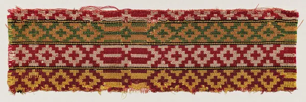 Fragment of a furnishing textile