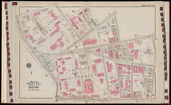 Atlas of the city of Cambridge, Massachusetts