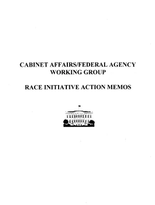Race Initiative Action Memos