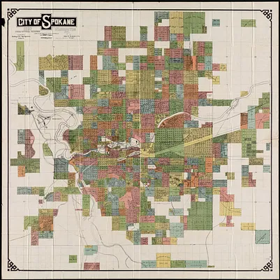 City of Spokane, 1910, Washington