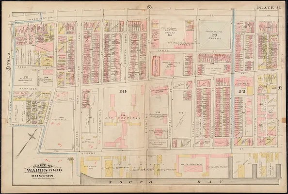 Atlas of the city of Boston : city proper