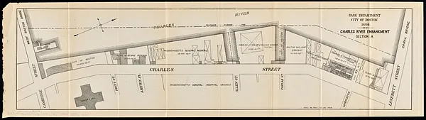 Charles River embankment, section A