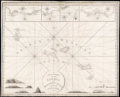 A new chart of the Azores or Western Isles