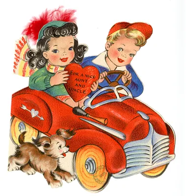 Valentine Card from David and Marian Wallace to Bess and Harry S. Truman