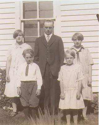 Mary Marie and Family, Tripoli, 1920