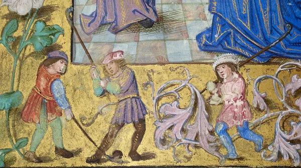 Leaf from Book of Hours: Hours of the Virgin, Presentation in the Temple