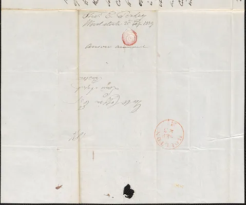 Thomas E. Perley to George W. Coffin, 25 September 1839