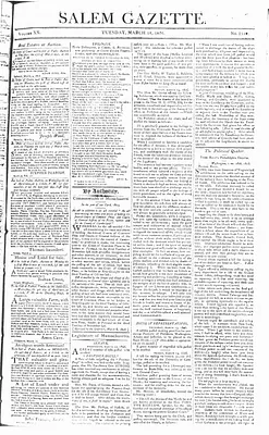 The Salem Gazette