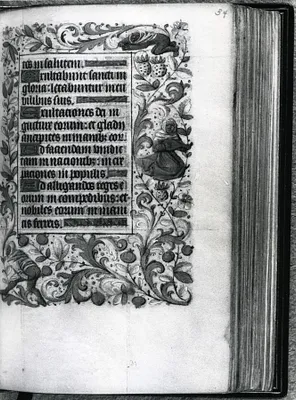 Illum.borders;drolleries,grotesques;gold