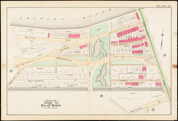 Atlas of the city of Boston : city proper and Roxbury