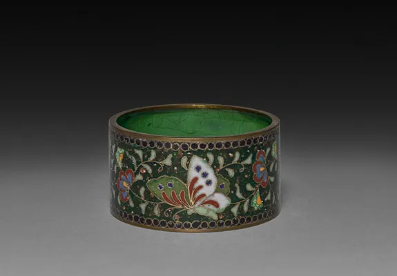 Napkin Ring with Butterflies
